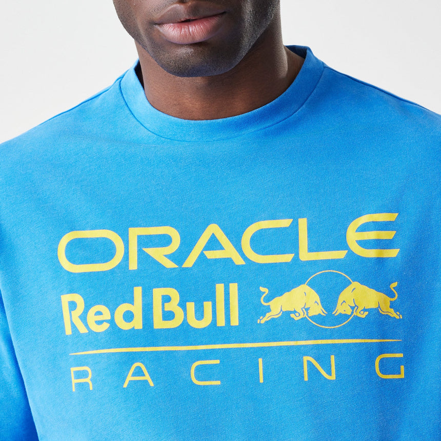 Tricou Red Bull Racing, oversized, New Era, albastru