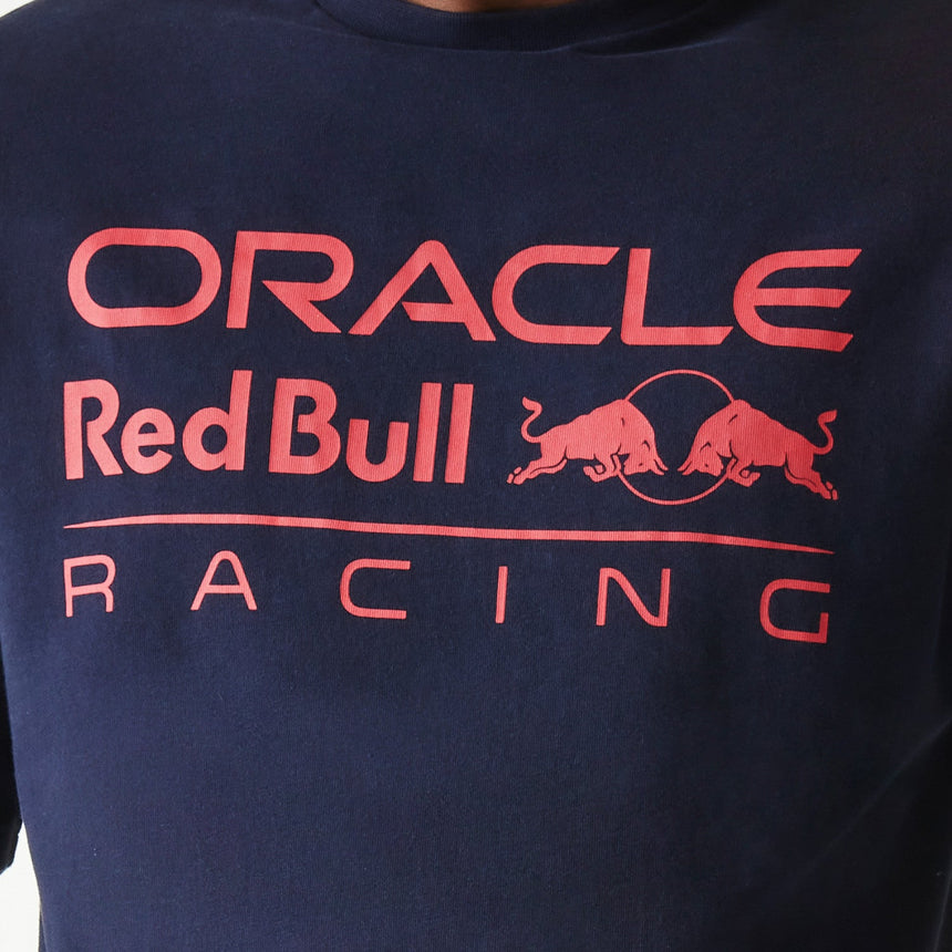 Tricou Red Bull Racing, oversize, New Era, albastru închis