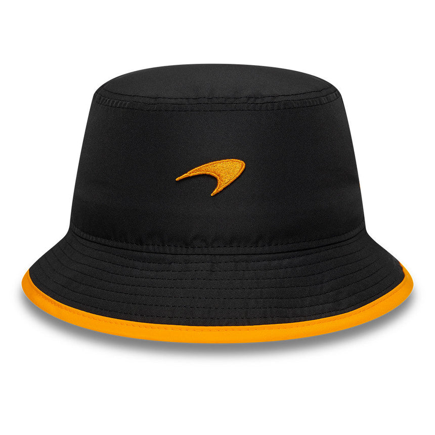 McLaren x Reiss pălărie bucket, de sezon, cu croială conică, New Era, 9FORTY, negru