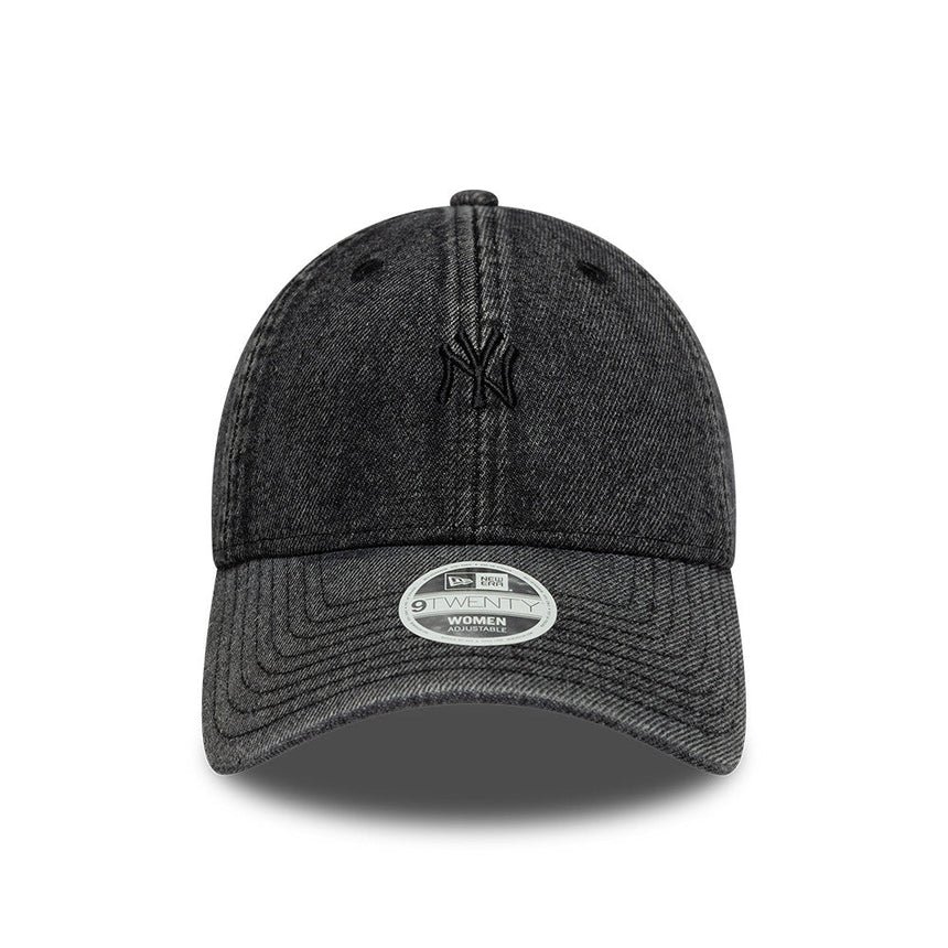 Șapcă New York Yankees, din denim, 9TWENTY, negru