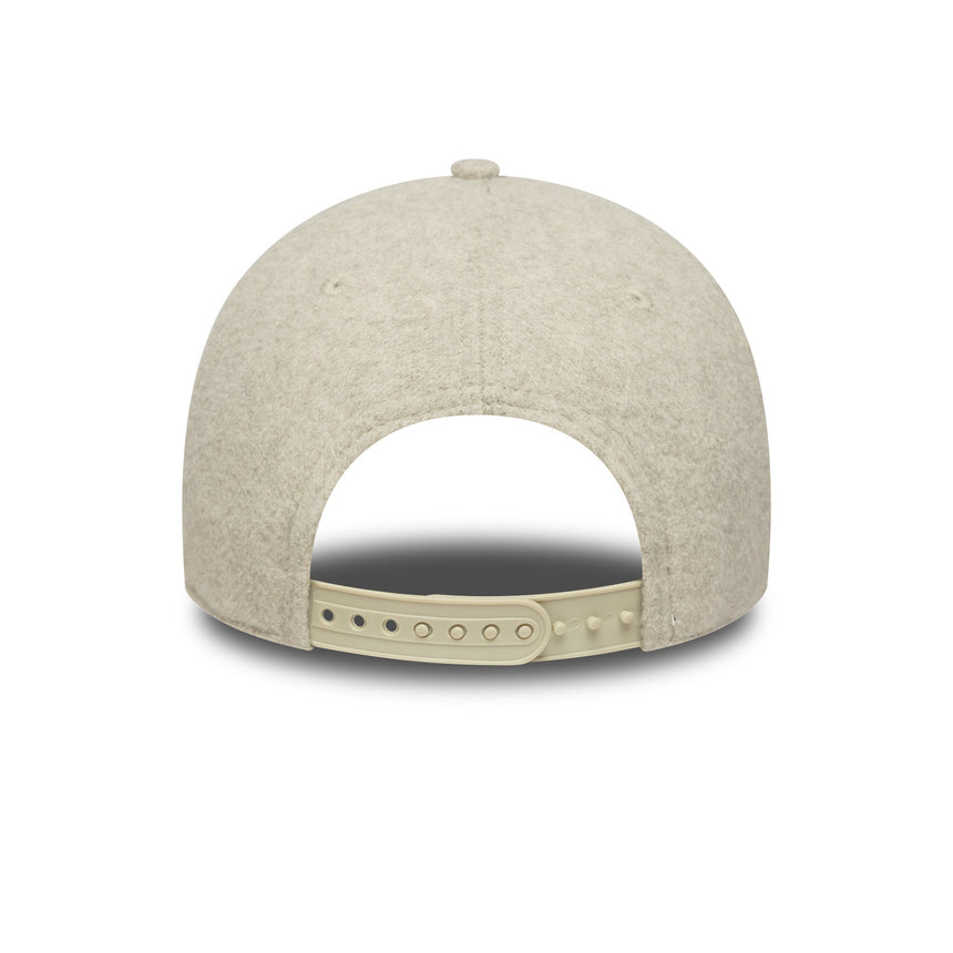 șapcă New York Yankees, lână Melton, 9FORTY, crem