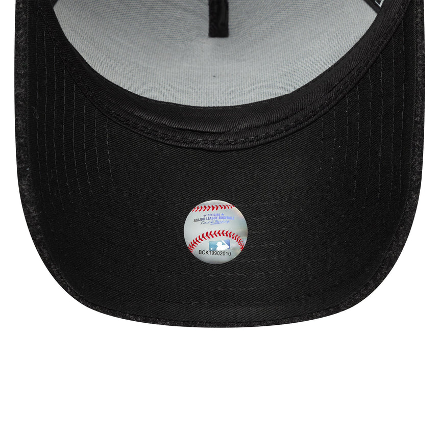 șapcă New York Yankees, Melton A-frame, New Era, 9FORTY, negru