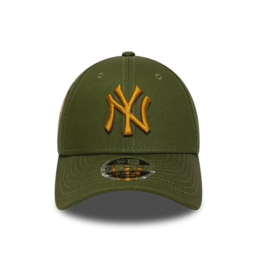 șapcă New York Yankees, patch World Series, New Era, 9FORTY, patch, verde