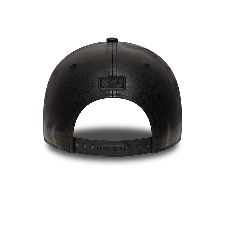 șapcă New York Yankees, emblemă clasică, New Era, 9FORTY, neagră