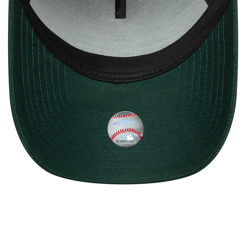 New York Yankees șapcă, cadru conturat, New Era, 9FORTY, mono-ton, verde