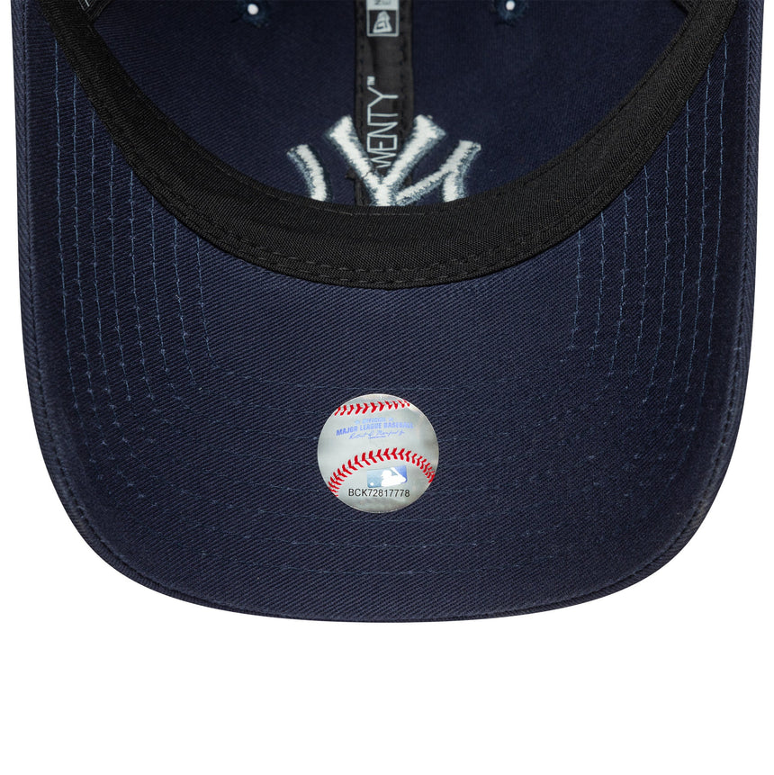 Șapcă New York Yankees, esențial pentru ligă, New Era, 9TWENTY, albastră