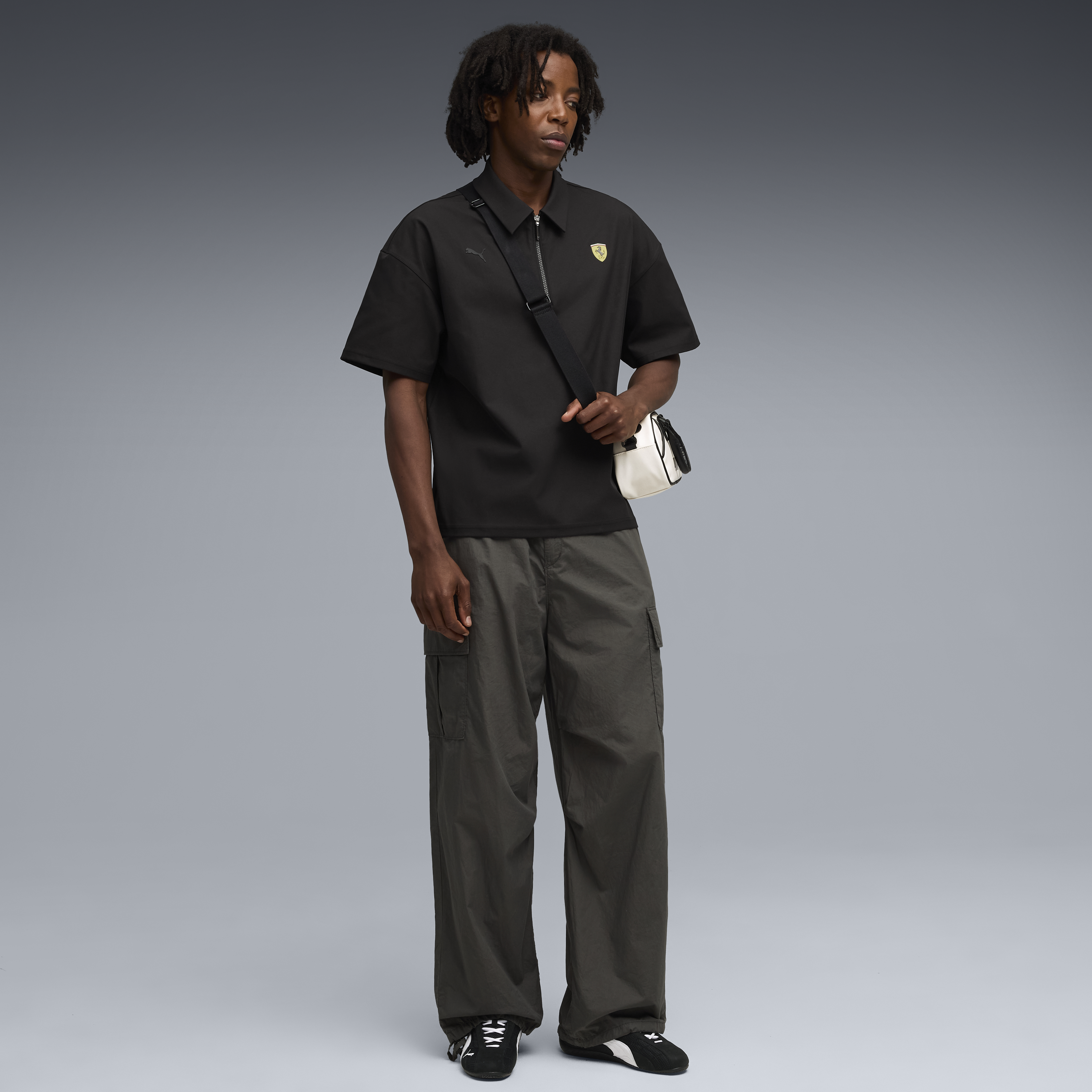 Polo Ferrari, Puma, premium, negru 🔥