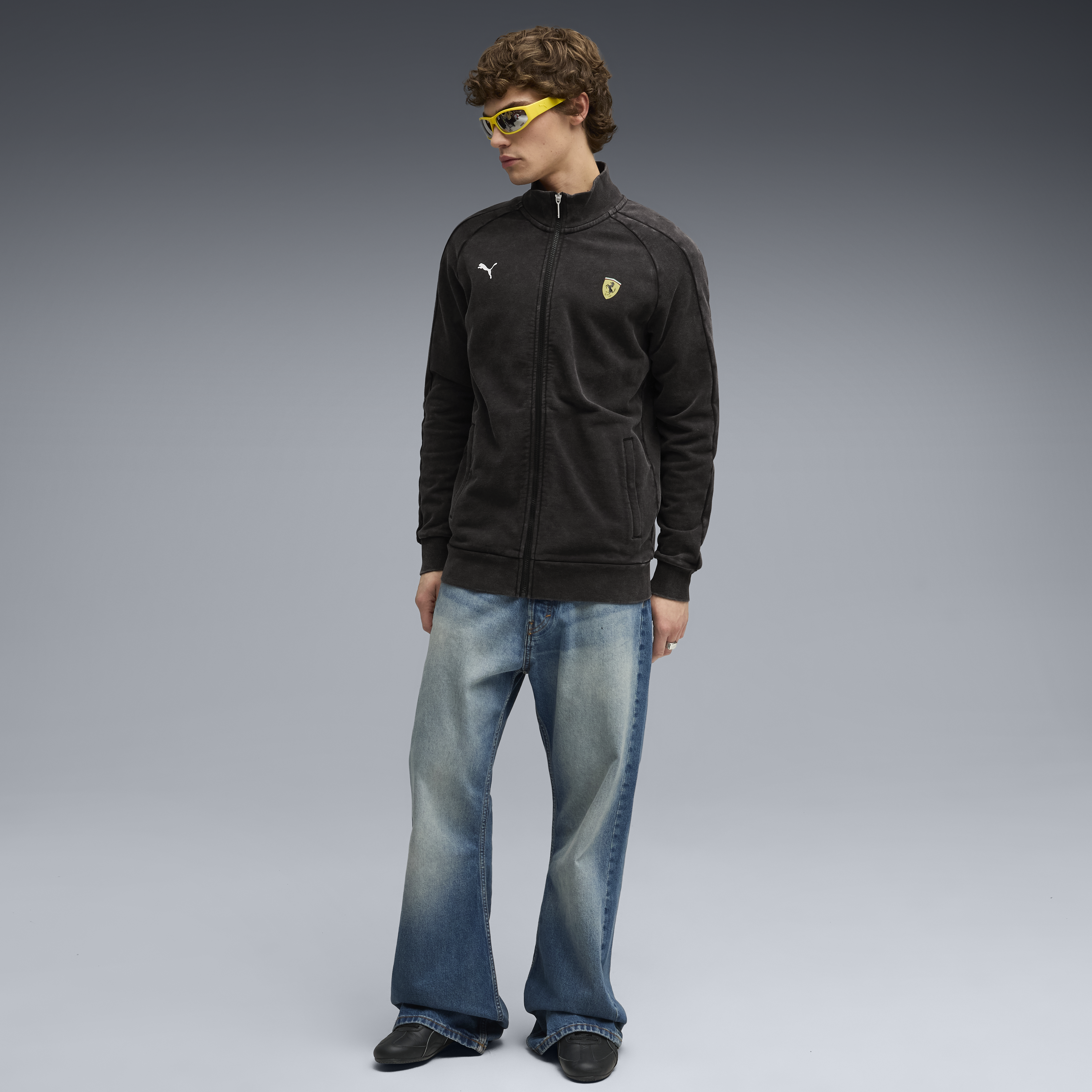 Geacă Ferrari, Puma, T7, neagră 🔥