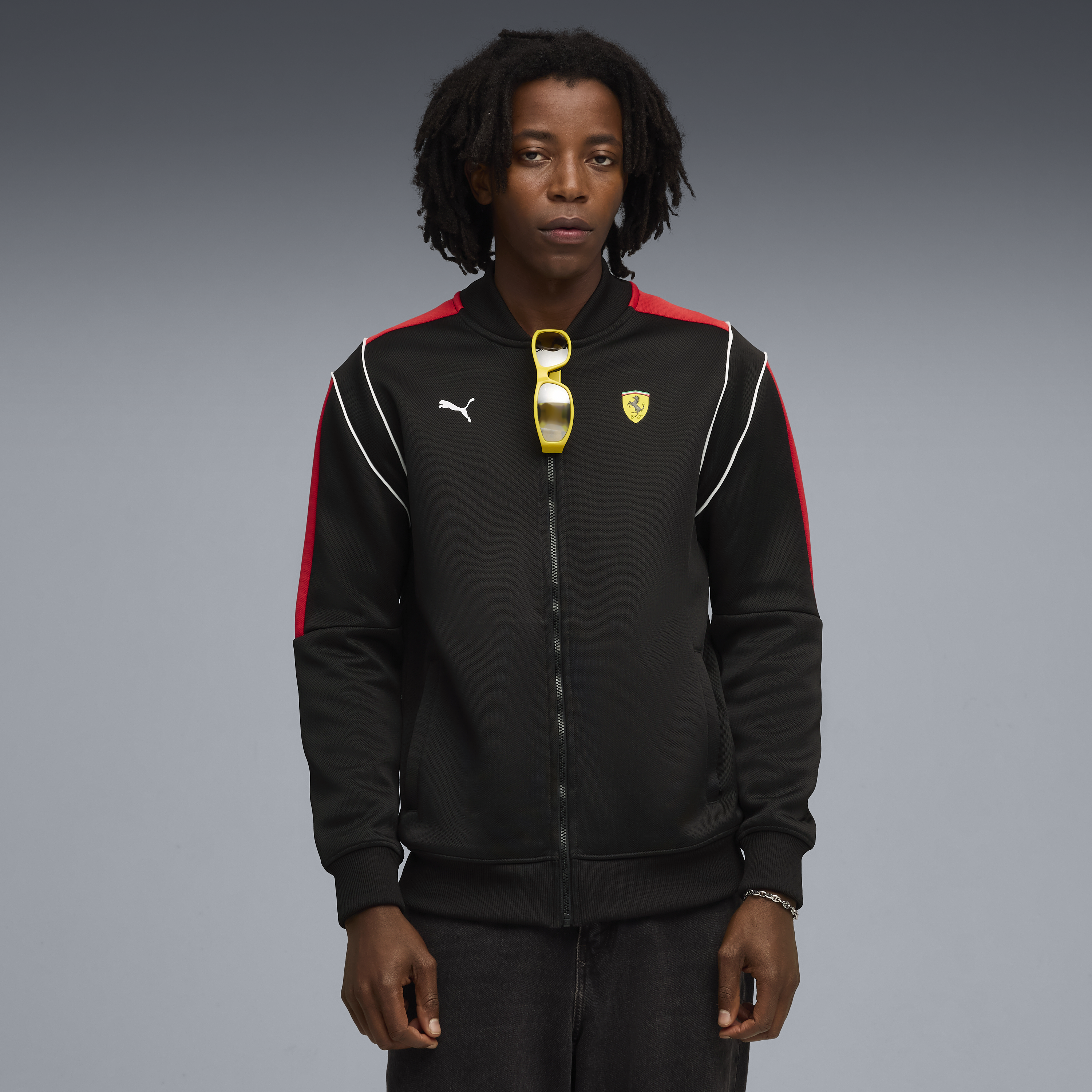 Pulover Ferrari, Puma, MT7, negru 🔥