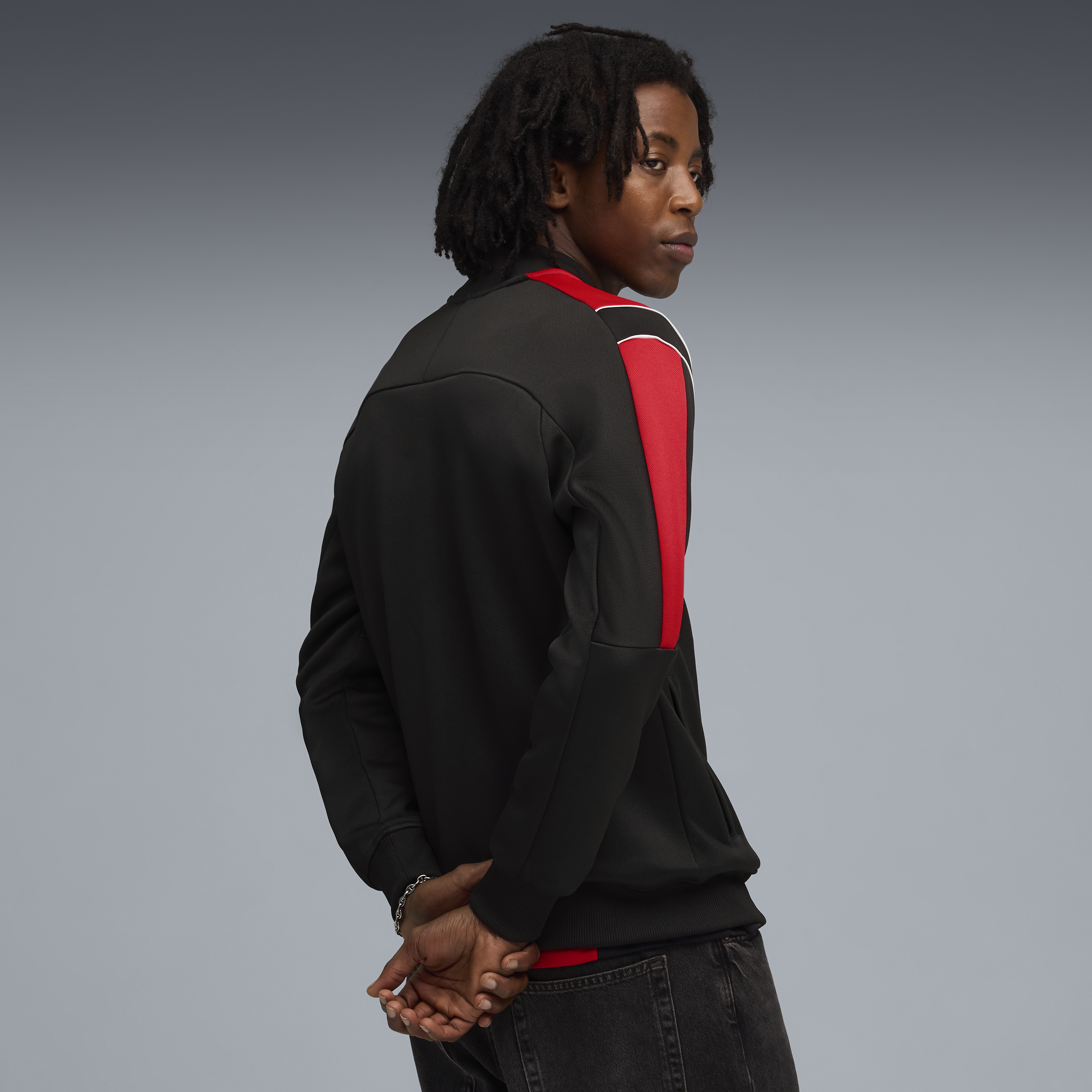 Pulover Ferrari, Puma, MT7, negru 🔥