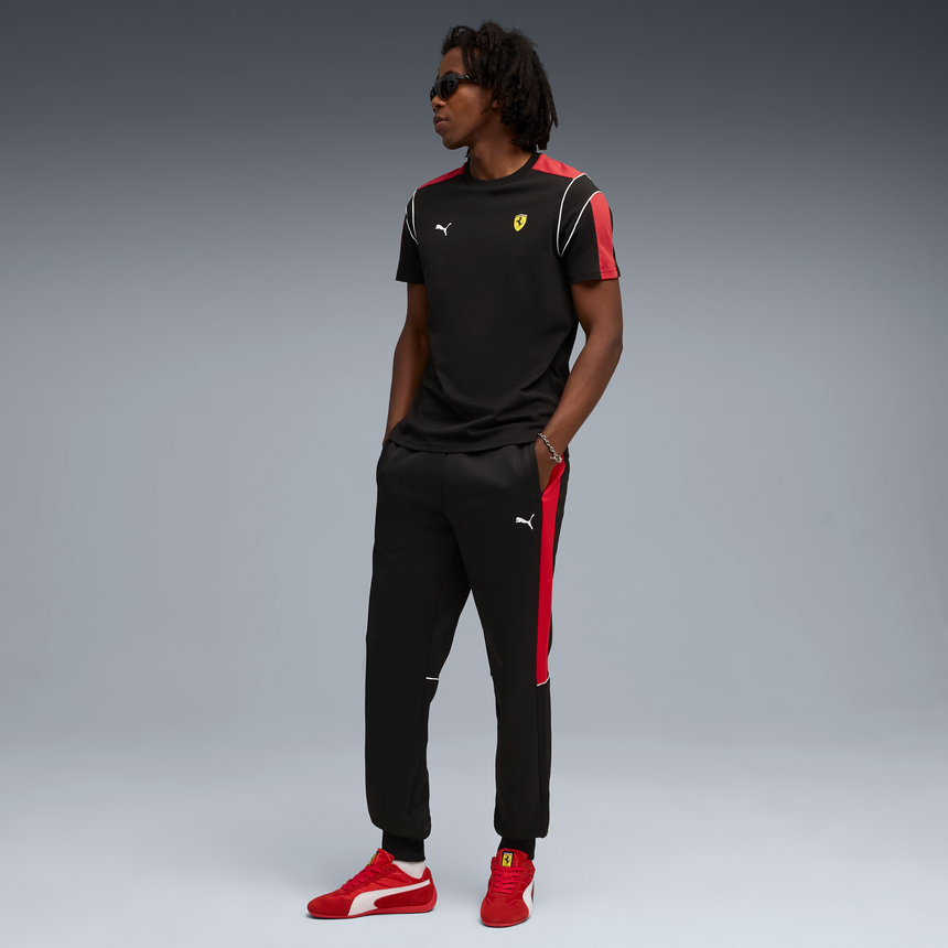 Tricou Ferrari, Puma, MT7, negru 🔥