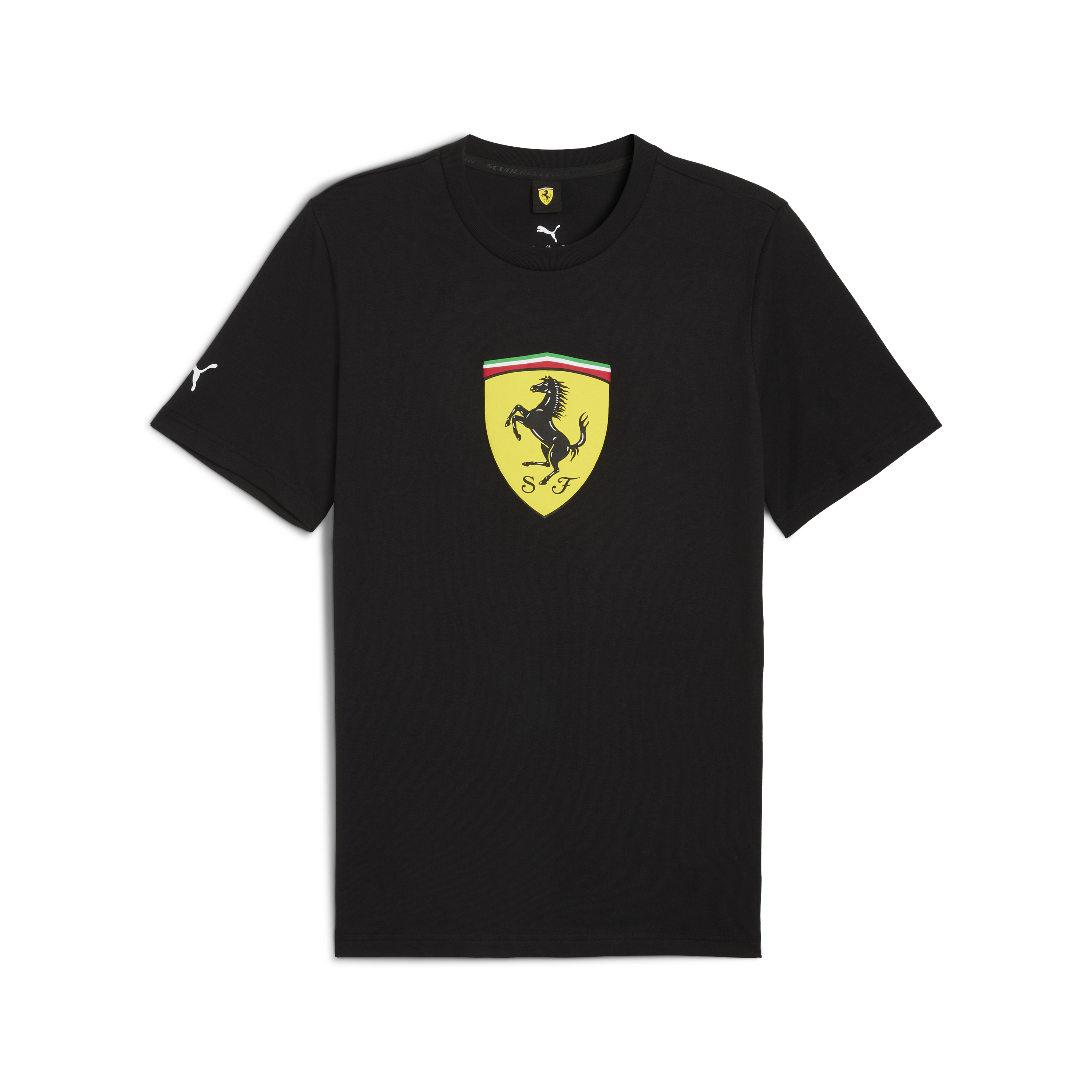 Tricou Ferrari, Puma, îmbrăcăminte sport, negru 🔥