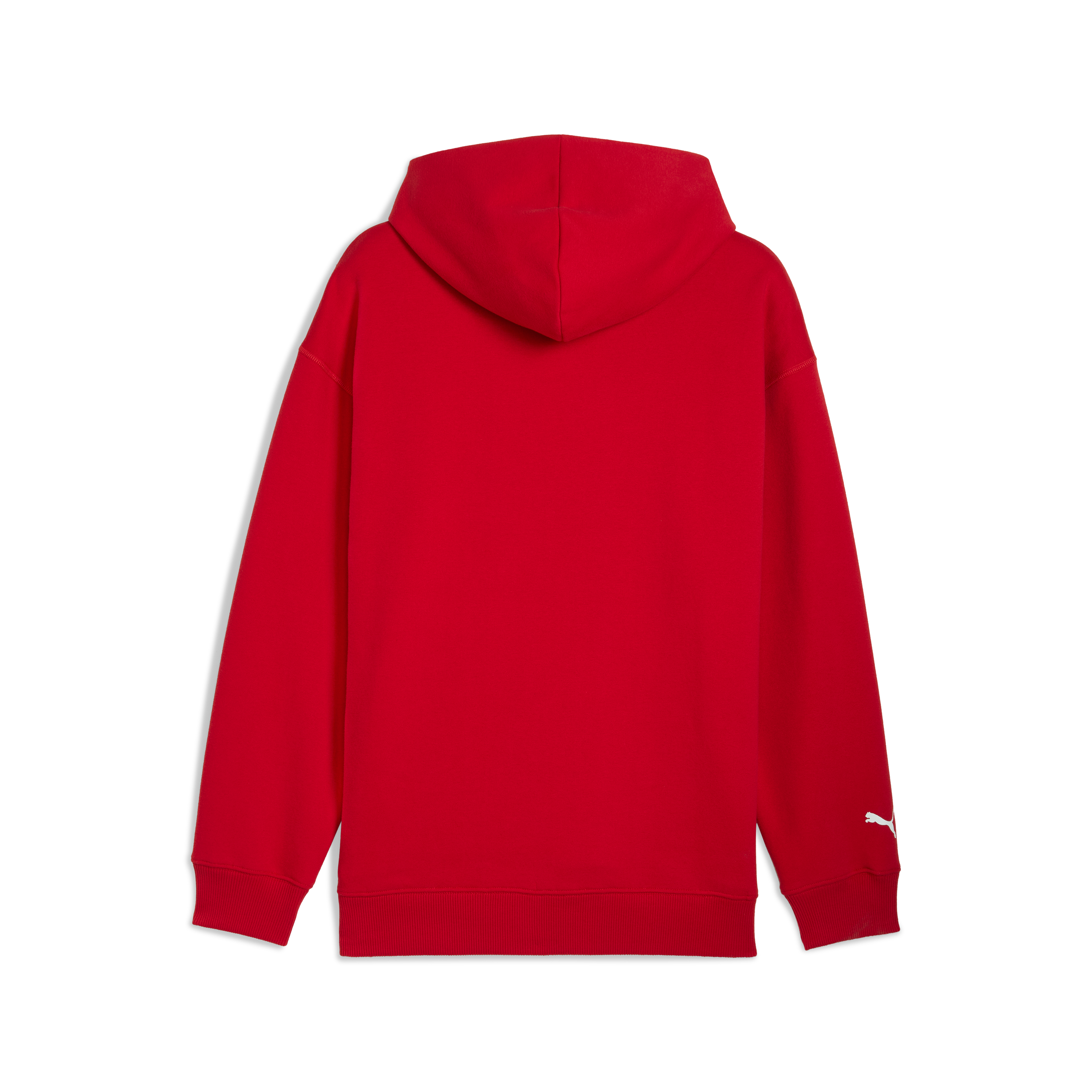 Hanorac Ferrari, Puma, îmbrăcăminte sport, logo cu scut, roșu 🔥