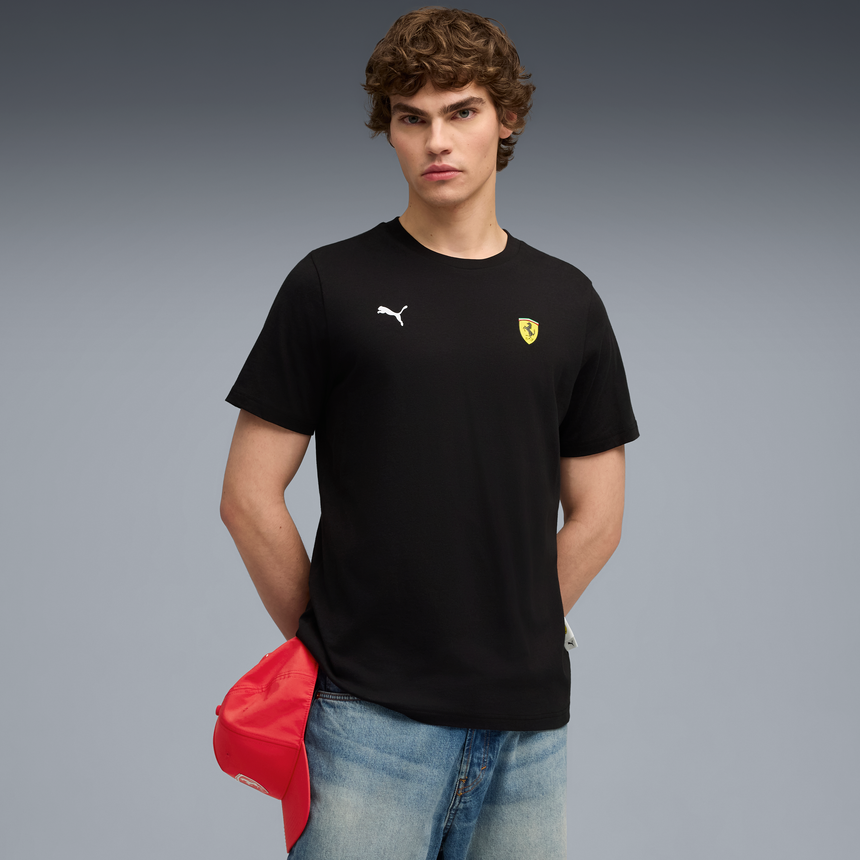Tricou grafic Ferrari, Puma, negru 🔥