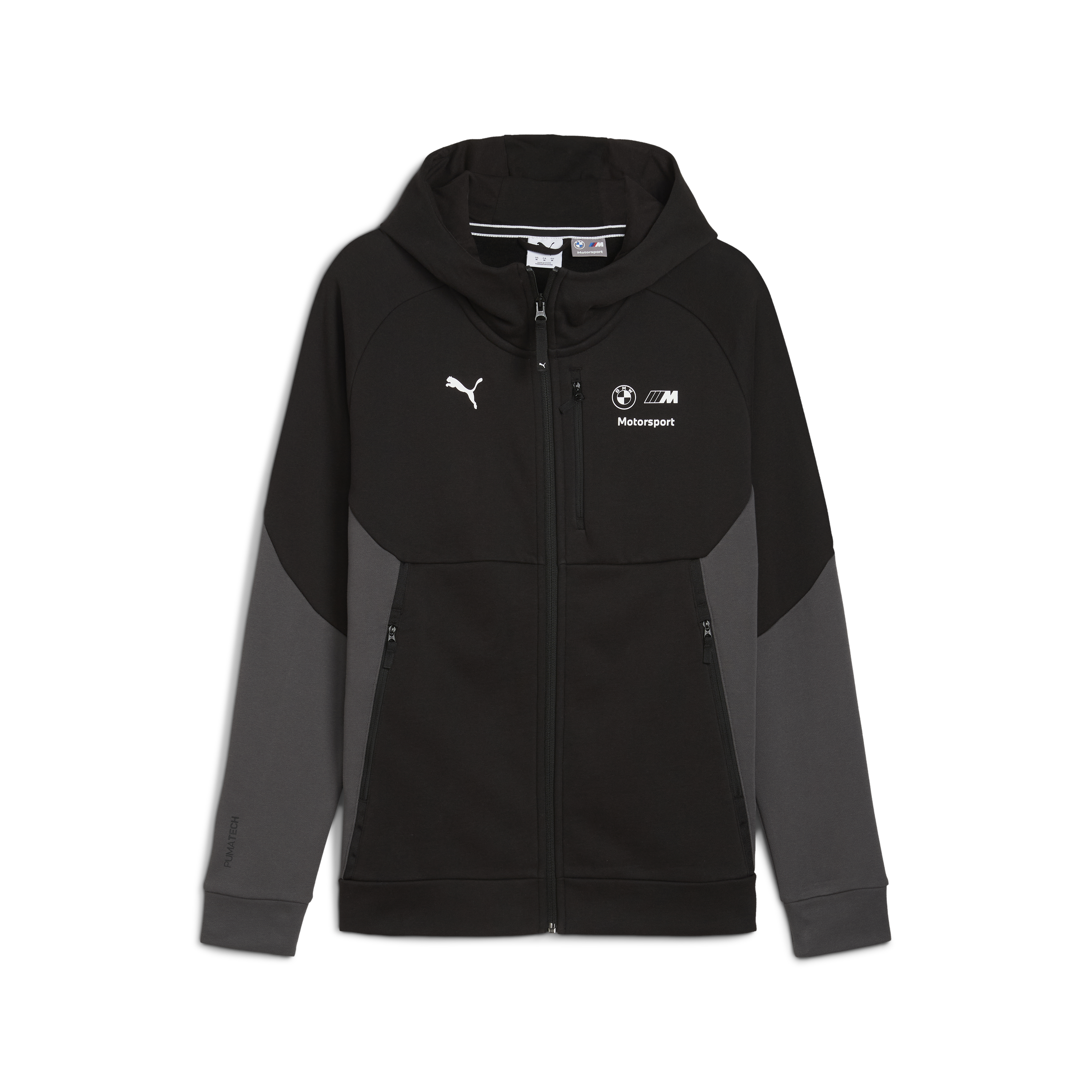 Hanorac BMW, Puma, MMS, PUMATECH, negru 🔥