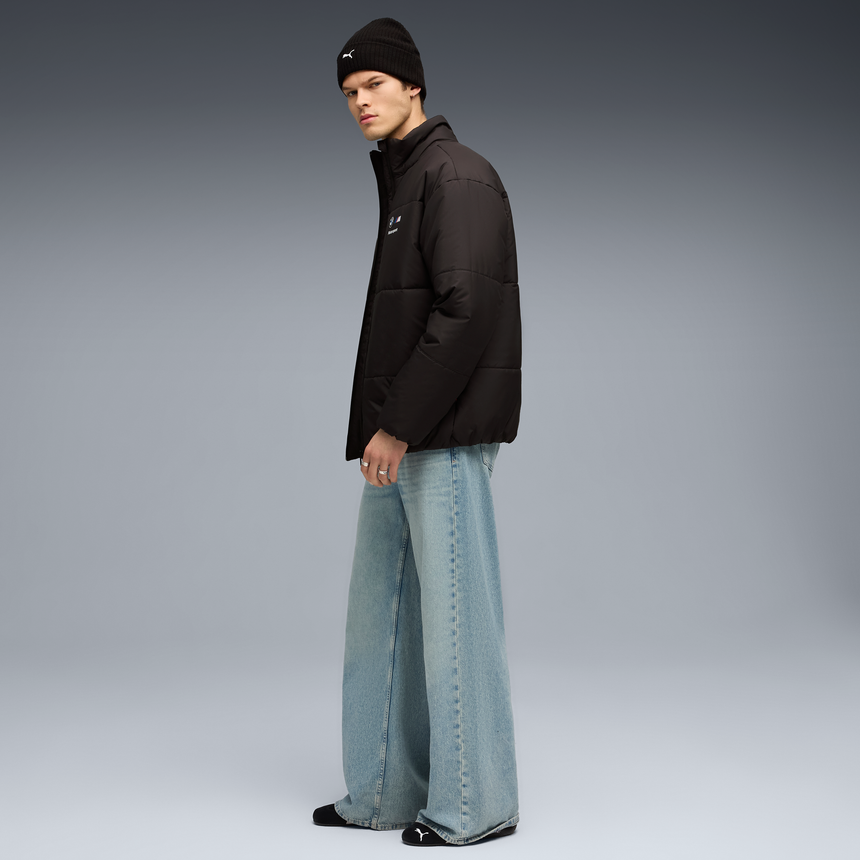 Geacă matlasată BMW, Puma, MMS, essential+, negru 🔥