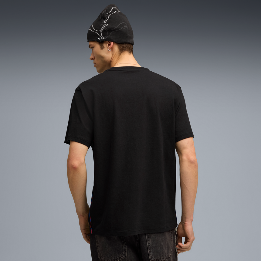 Tricou BMW, Puma, MMS, logo BMW II, essential+, negru 🔥