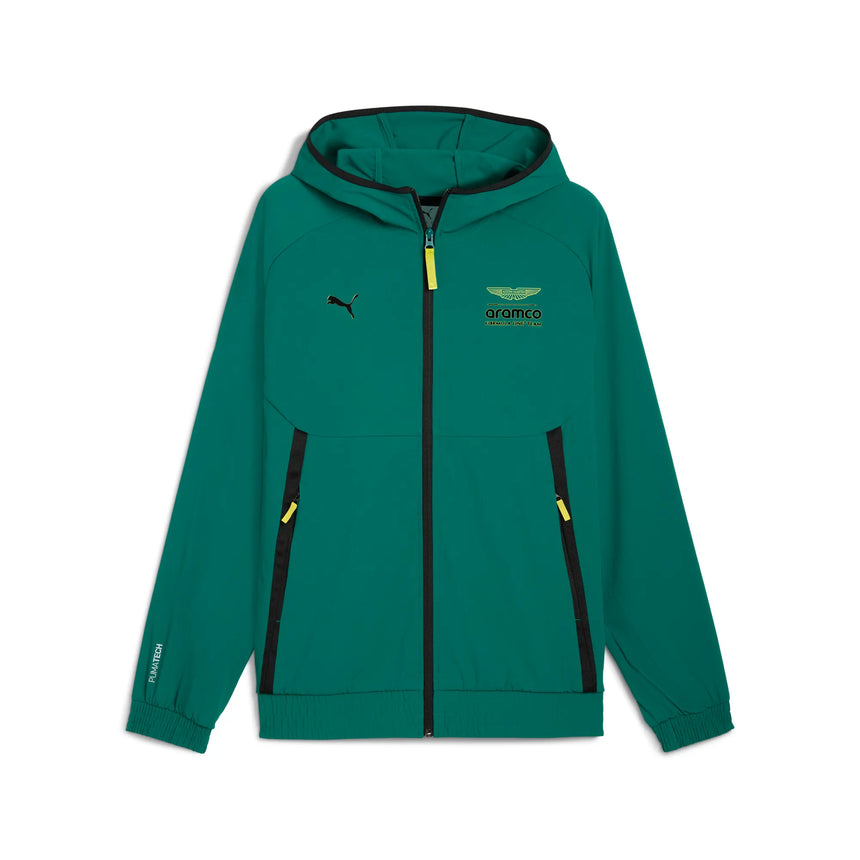 Geacă Aston Martin, Puma, Lifestyle, PUMATECH, verde 🔥