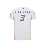 Tricou de Barbat, McLaren Daniel Ricciardo, Alb, 2021 - FansBRANDS®