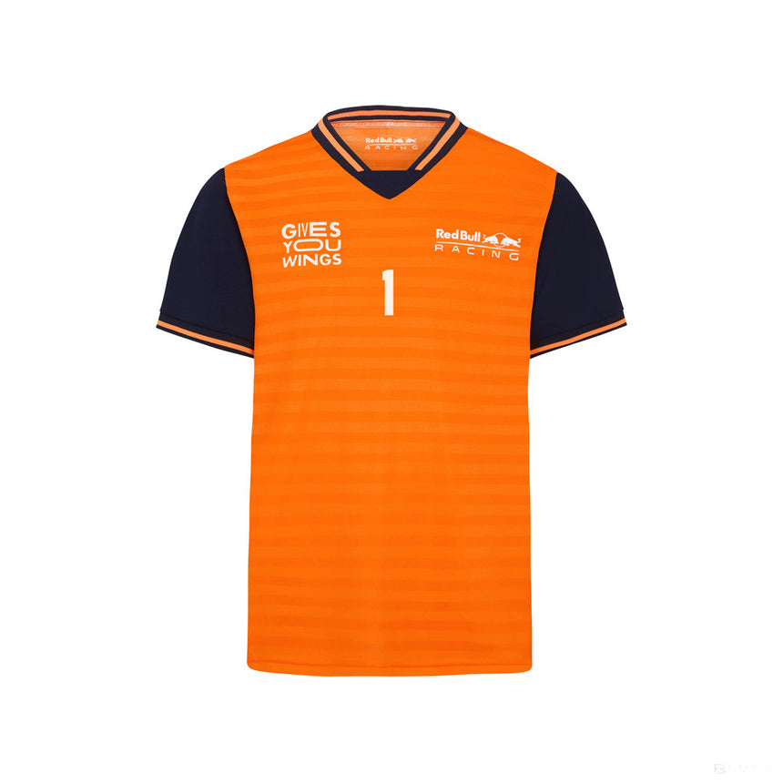 Tricou de Barbat, Red Bull Max Verstappen Sportswear, Portocaliu, 2022 - FansBRANDS®