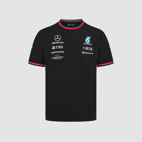 Tricou de Copil, Mercedes Team, Negru, 2022 - FansBRANDS®
