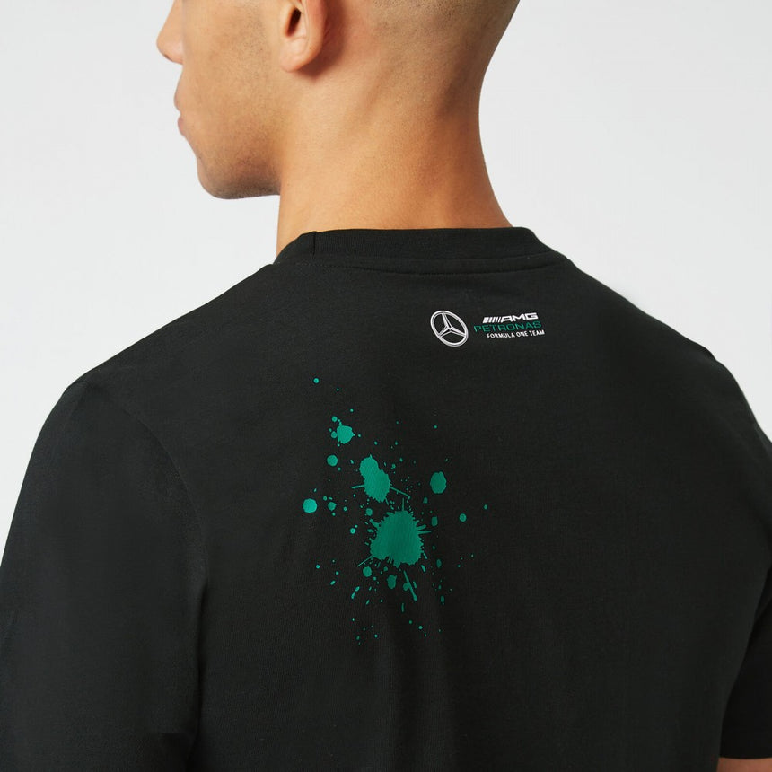 Tricou de Barbat, Mercedes George Russell GEORGE #63, Negru, 2022 - FansBRANDS®