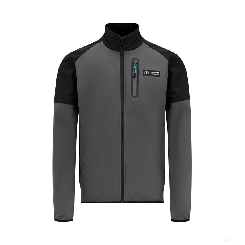 Geaca de Barbati Mercedes Softshell, negru - FansBRANDS®