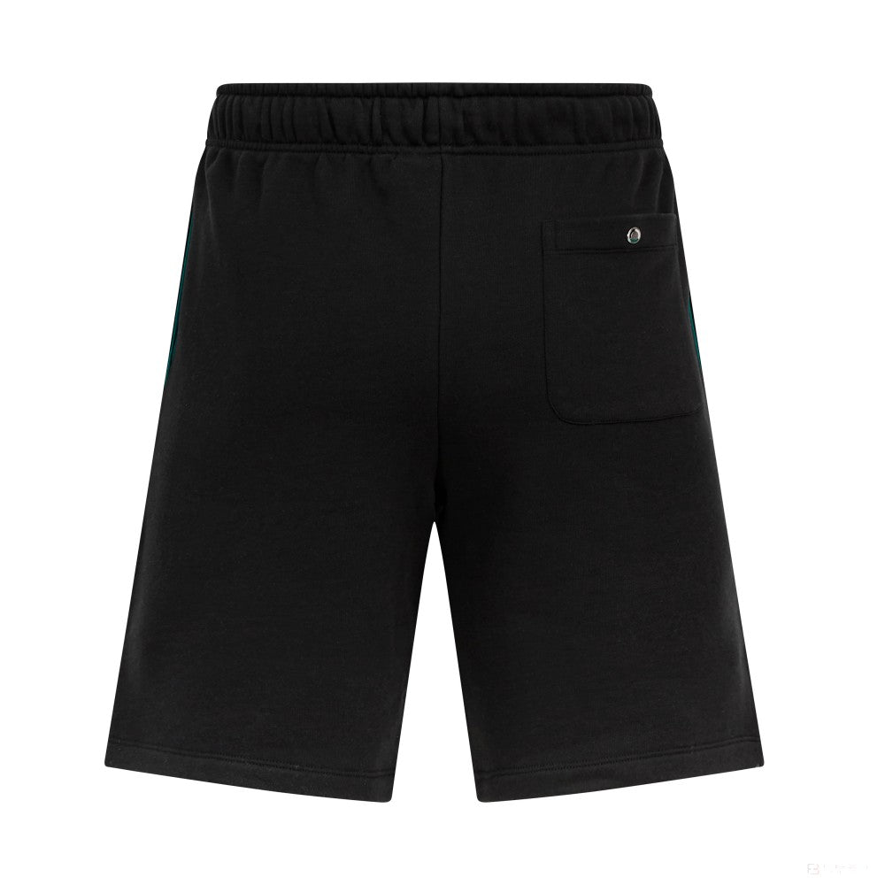 Pantaloni scurți de trening pentru bărbați Mercedes, negru - FansBRANDS®