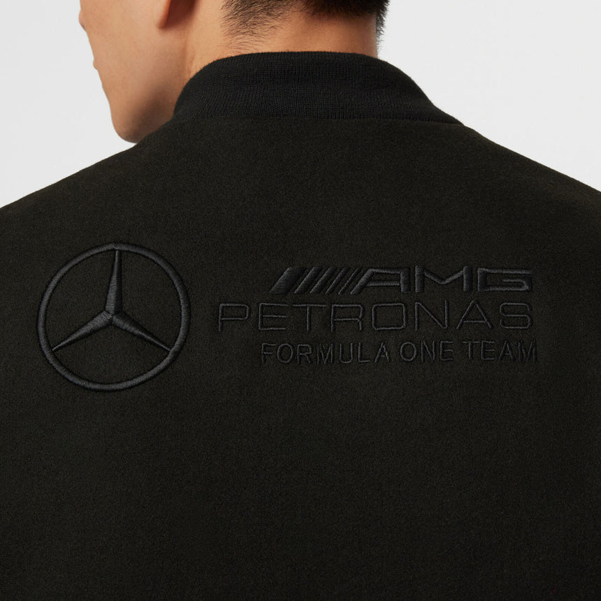 Geaca Mercedes Varsity, negru - FansBRANDS®