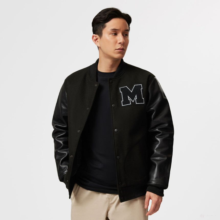 Geaca Mercedes Varsity, negru - FansBRANDS®