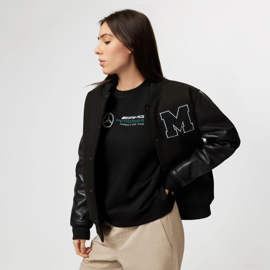 Geaca Mercedes Varsity, negru - FansBRANDS®