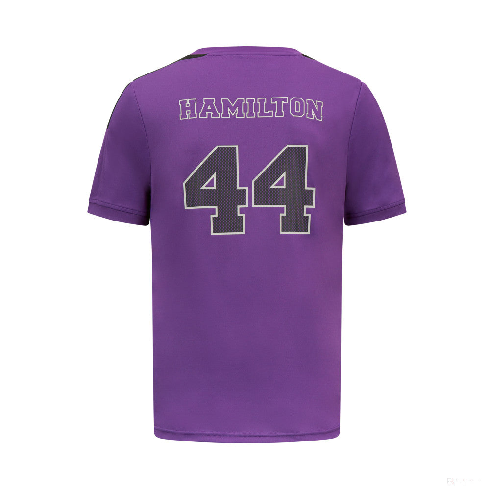 Tricou Mercedes Lewis Hamilton Sports, violet - FansBRANDS®