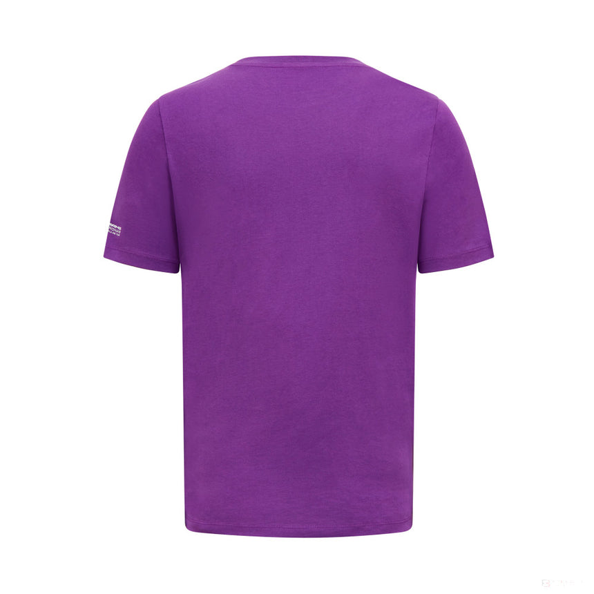Tricou Mercedes Mens Lewis Hamilton Logo, violet - FansBRANDS®