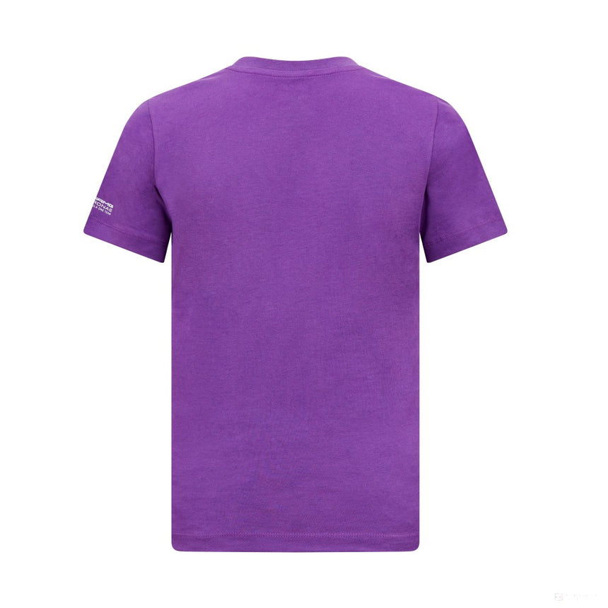 Tricou Mercedes Kids Lewis Hamilton Logo, violet - FansBRANDS®