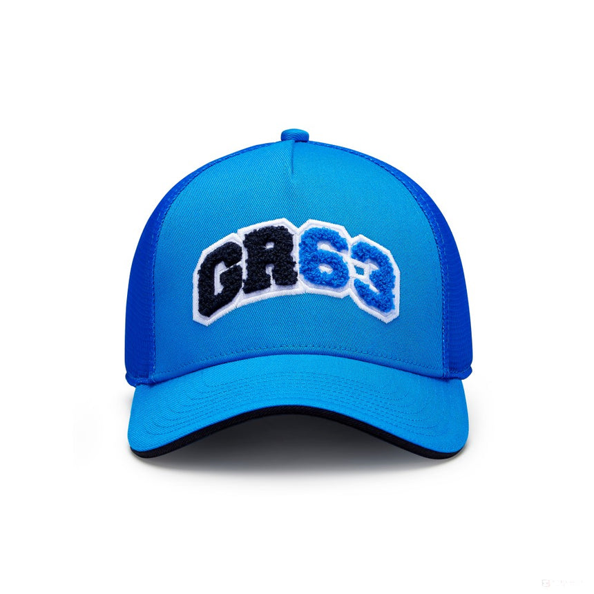 Sapca Baseball Mercedes George Russell Trucker, albastru - FansBRANDS®
