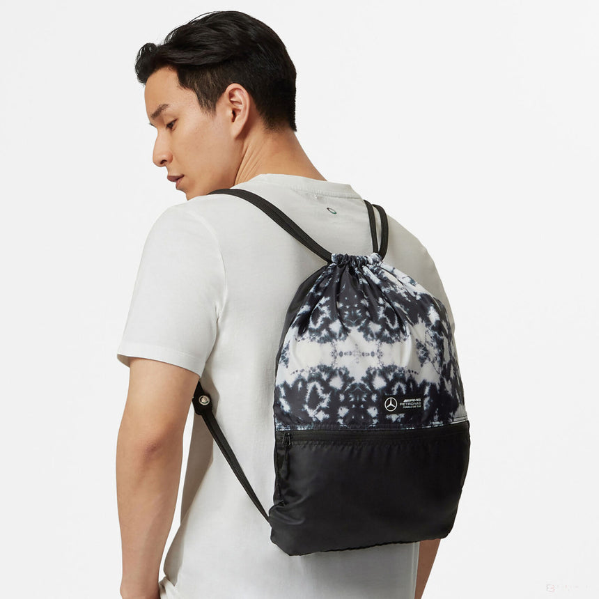 Geanta Sport Mercedes Tie Dye, gri - FansBRANDS®