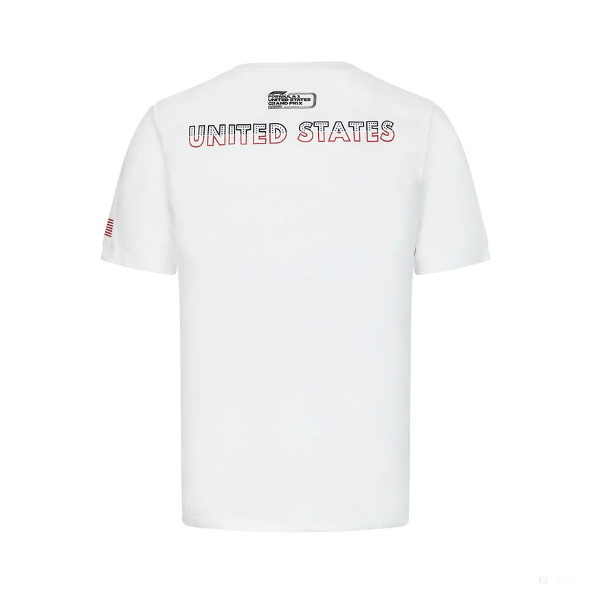 F1 Fanwear Austin GP SE Polo, Alb, 2022 - FansBRANDS®