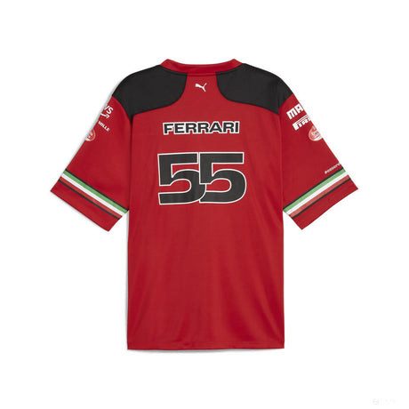 Tricou de fotbal pentru bărbați Ferrari Team, roșu, 2023 - FansBRANDS®