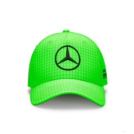Sapca de baseball Mercedes Lewis Hamilton Col, verde neon, 2023 - FansBRANDS®