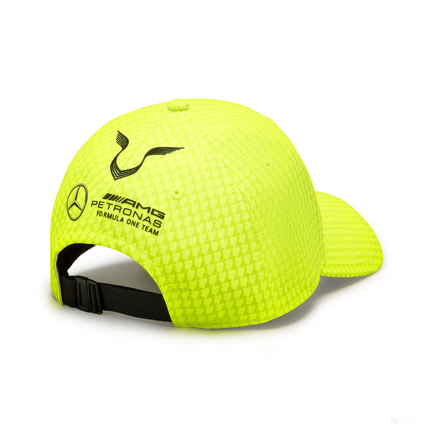 Sapca de baseball Mercedes Lewis Hamilton Col, , galben neon, 2023 - FansBRANDS®