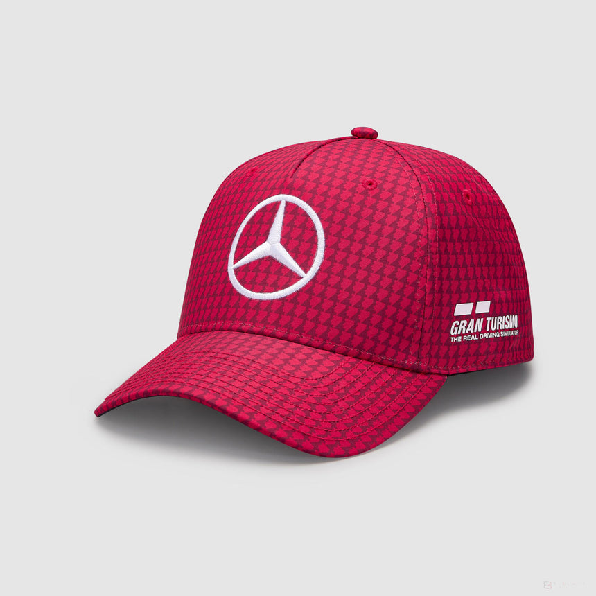 Sapca de baseball Mercedes Lewis Hamilton Col, roșu măr, 2023 - FansBRANDS®