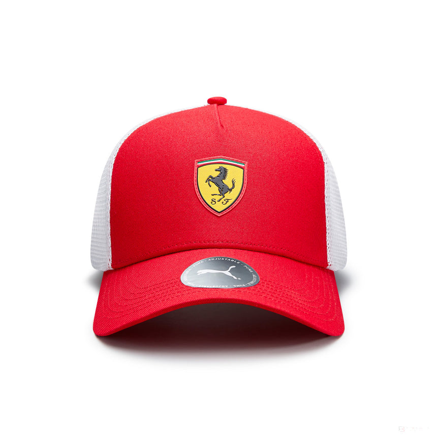 Sapca Ferrari Trucker, roșu - FansBRANDS®