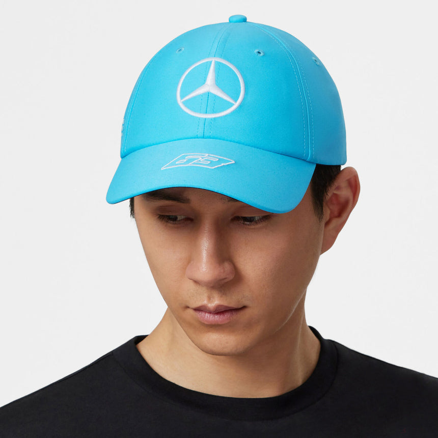 Sapca de echipa Mercedes George Russell Driver, albastru, 2023 - FansBRANDS®