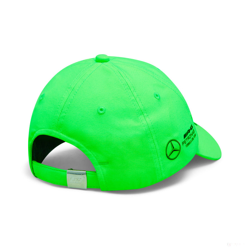 Sapca de echipa Mercedes George Russell Driver, verde neon, 2023 - FansBRANDS®
