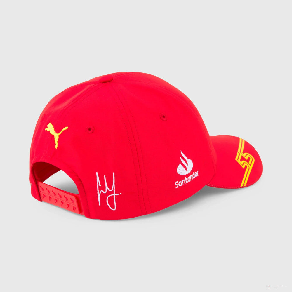 Sapca de echipa Ferrari Se Sainz, roșu, 2023 - FansBRANDS®