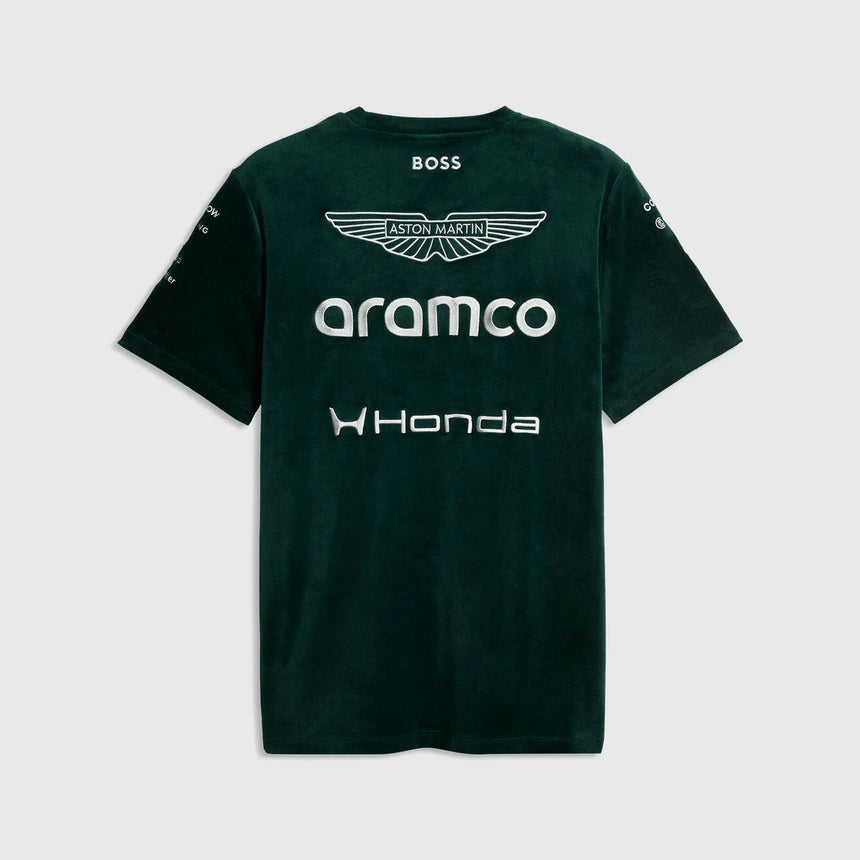Aston Martin team t-shirt, UK Special Edition, Puma, verde, 2026