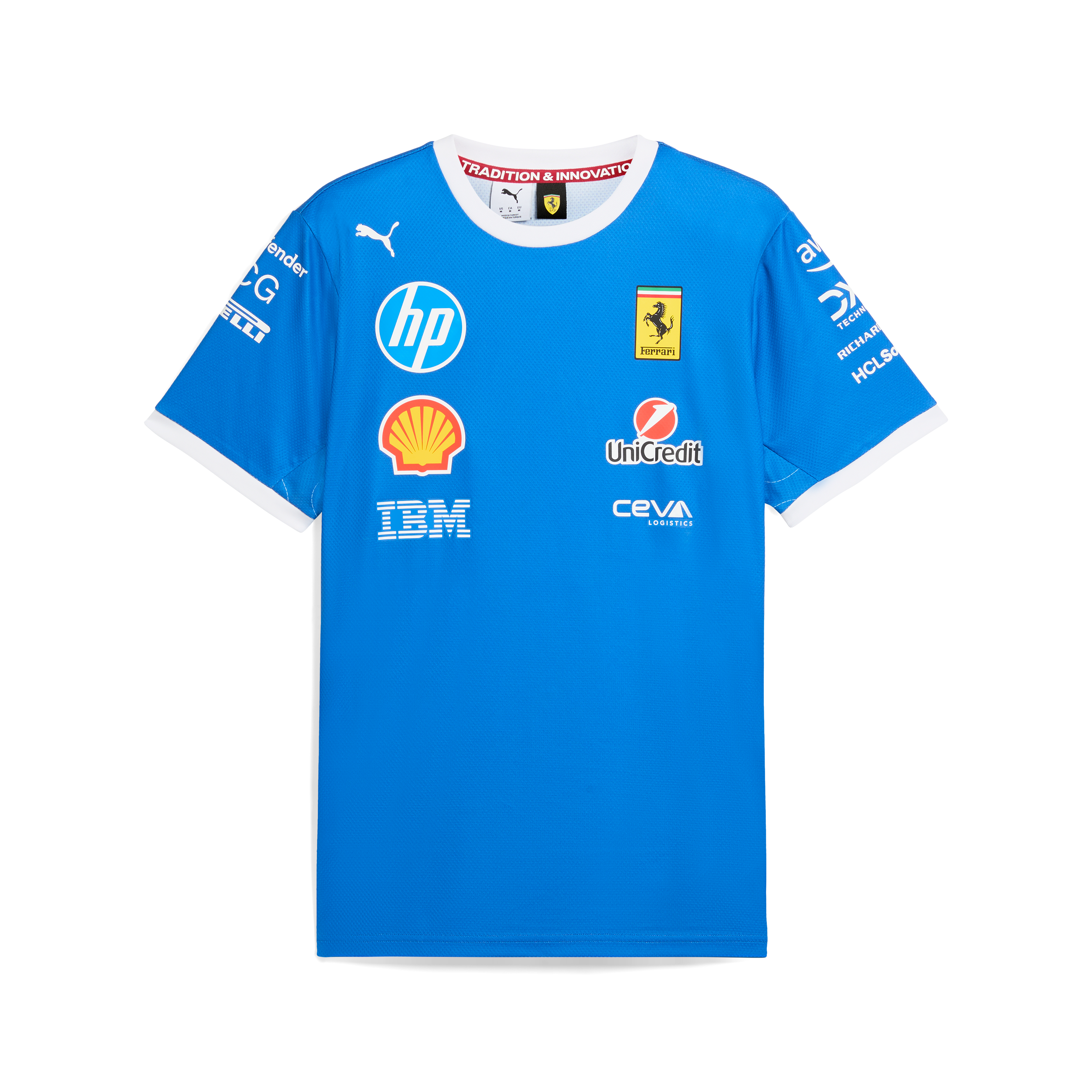 Tricou Ferrari, echipă, Puma Monza ediție specială, albastru 🔥