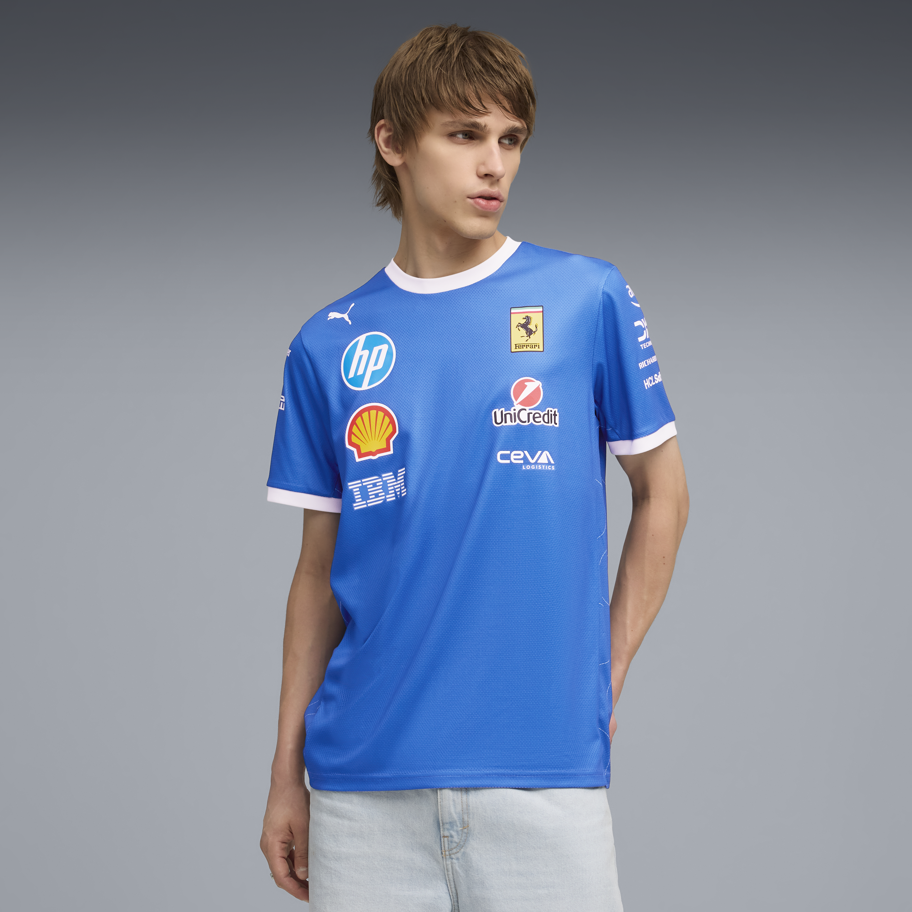 Tricou Ferrari, echipă, Puma Monza ediție specială, albastru 🔥