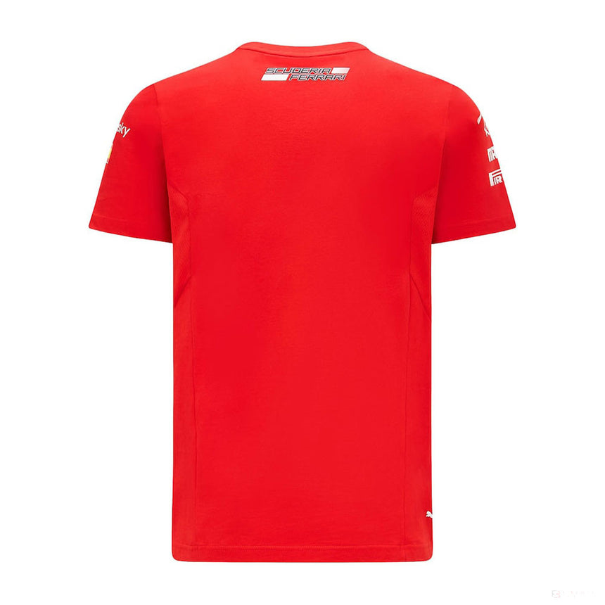 Tricou de Barbat, Puma Ferrari Carlos Sainz, Rosu, 2021 - FansBRANDS®