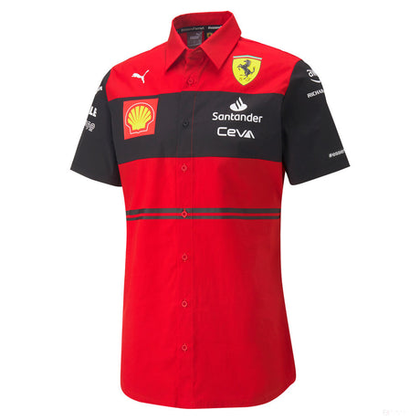 Camasa de Barbat, Ferrari Team, 2022, Rosu - FansBRANDS®